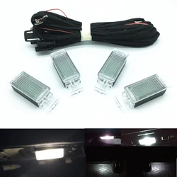 Car LED Footwell light Foot lamp Cable wiring Harness For VW Jetta 5 6 GOLF 6 MK6 7 MK7 PASSAT B6 B7 B8 Tiguan Touran 5gg947409