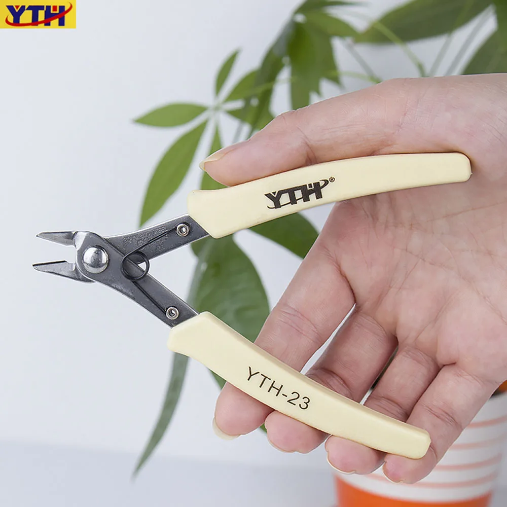 YTH-22 Cutting Pliers Diagonal Pliers Nipper Side Snip Cable Wire Clamp 5\