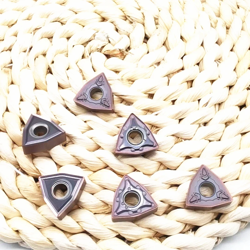 

KAVTE 10PCS WNMG080404 WNMG080408 MA MS M85 WNMG080408-EM Lathe Turning Tools Inserts For High quality stainless steel insert