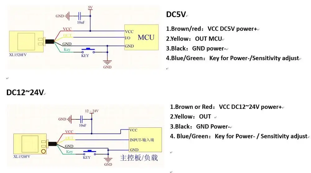 Taidacent非接触超音波液面スイッチセンサータンク非接触水位検出器センサーpnpn5v 12v 24v