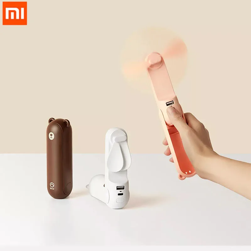 

Xiaomi F8 Multifunctional Mini Fan Chargeable Mini Usb Fan For Outdoors Portable