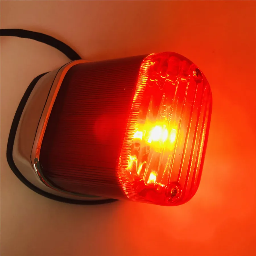 For Yamaha XV250 XV400 Virago Motorcycle Brake Stop Indicator ABS Red Motorbike Tail Rear Light Lamp