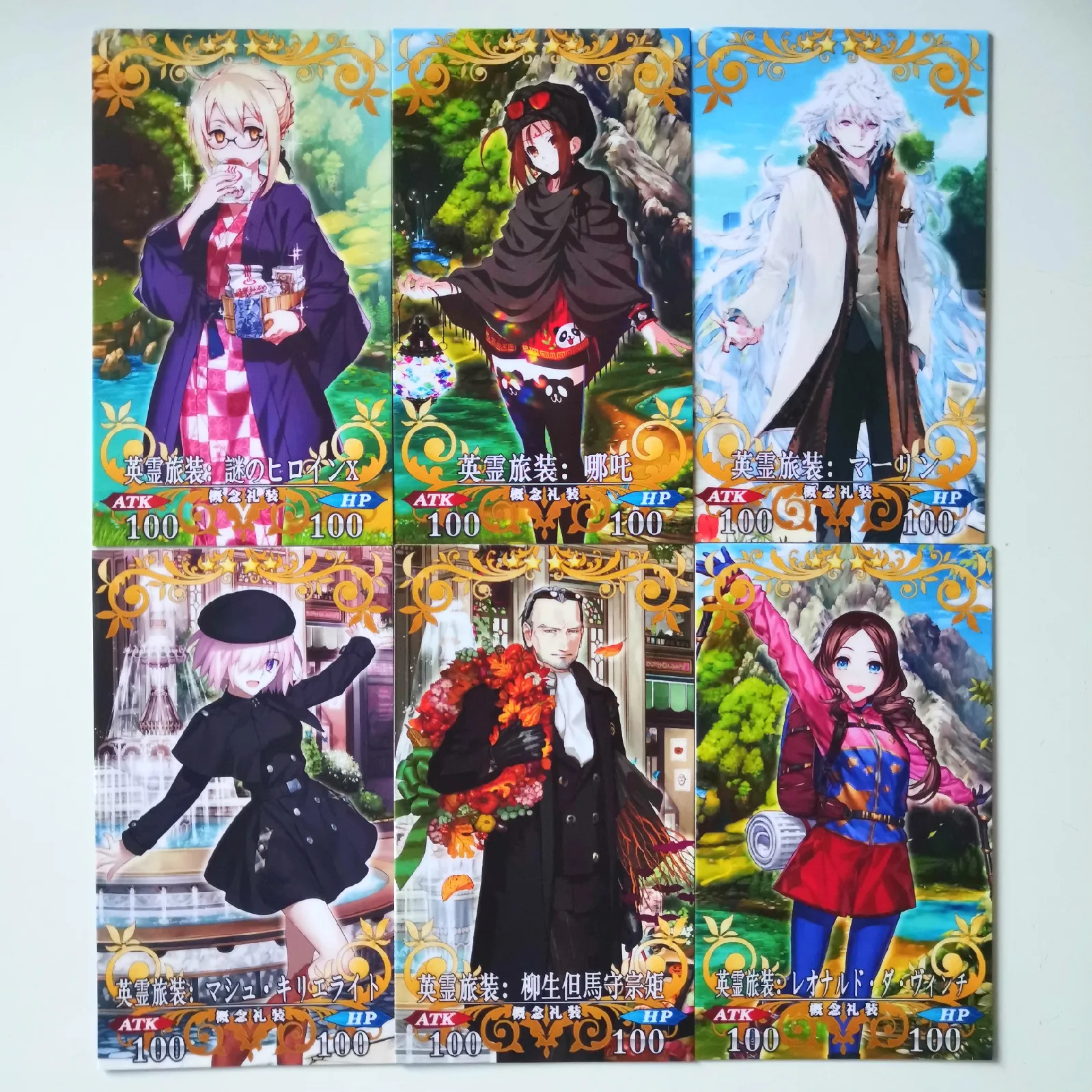 39pcs/set Fate/Grand Order FGO Toys Hobbies Hobby Collectibles Game Collection Anime Cards