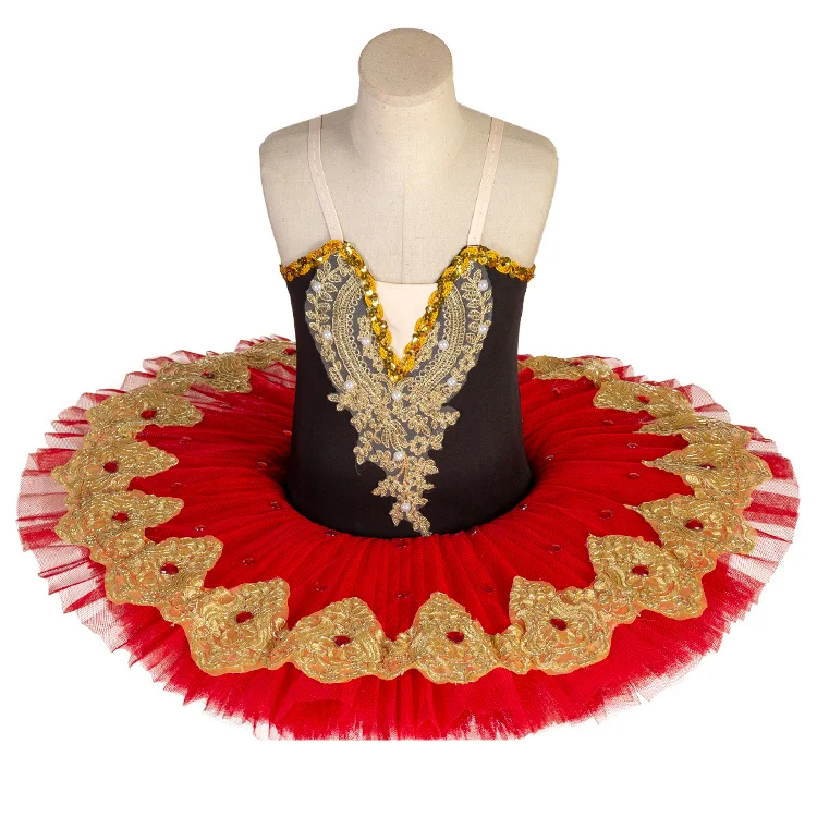 Tutu de Ballet Professionnel pour Enfant et Adulte, Robe de Ballerine, Costumes de ix