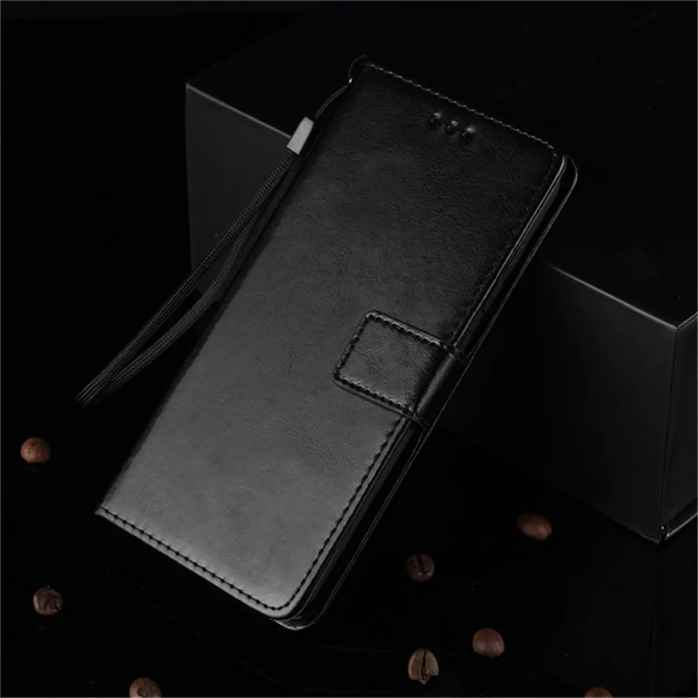 Cho Điện Thoại Tecno Camon 12 Ốp Lưng Sang Trọng Bật Bằng Da PU Ví Dây Đế Ốp Lưng Chống Sốc Cho Điện Thoại Tecno Camon 12 Camon12 Điện Thoại túi