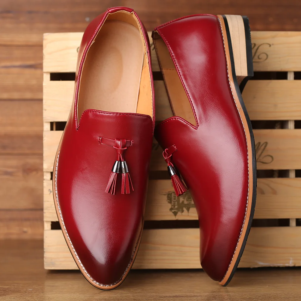 

Loafers Men Italian Shoes Coiffeur Black Dress Plus Size Wedding shoe Men Classic Luxury Dressing Shoes For Men Formal Zapatos