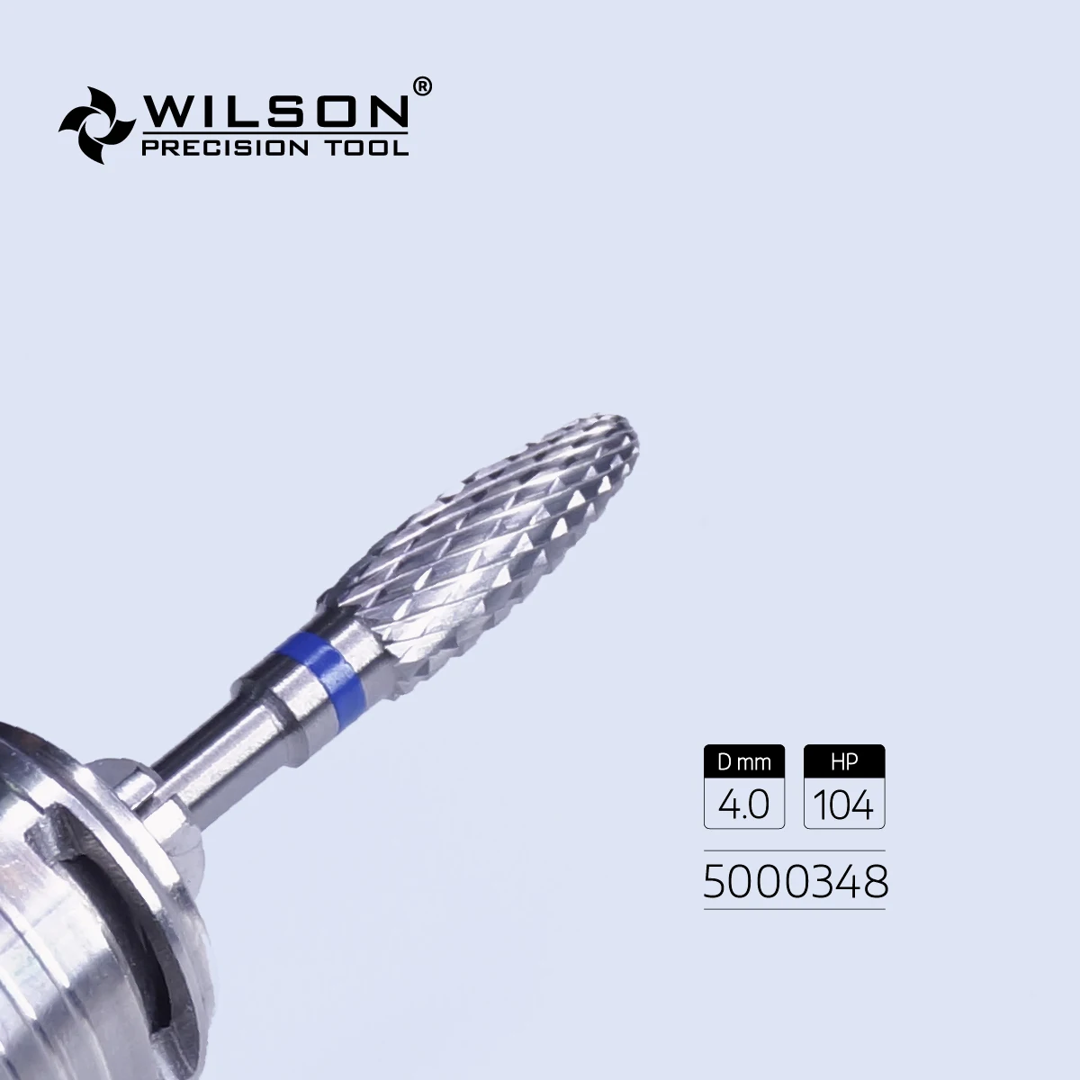 WilsonDental Burs 5000348-ISO 274 190 040 Tungsten Carbide Dental Burs for trimming Plaster/Acrylic/Metal