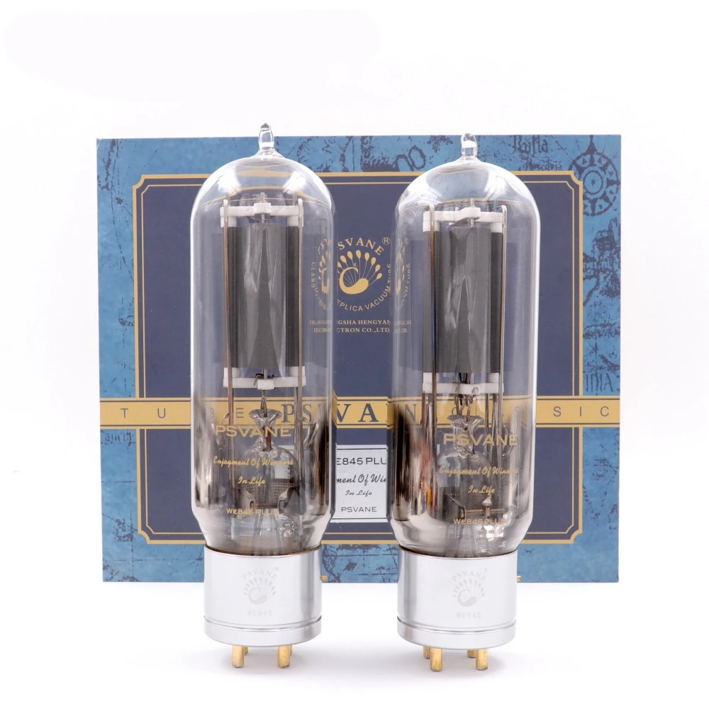 

PSVANE Premium WE845 PLUS Vacuum Tube 1:1 Replica Western Electric 845 For HIFI Vintage Audio TUBE AMP Factory Match Pair