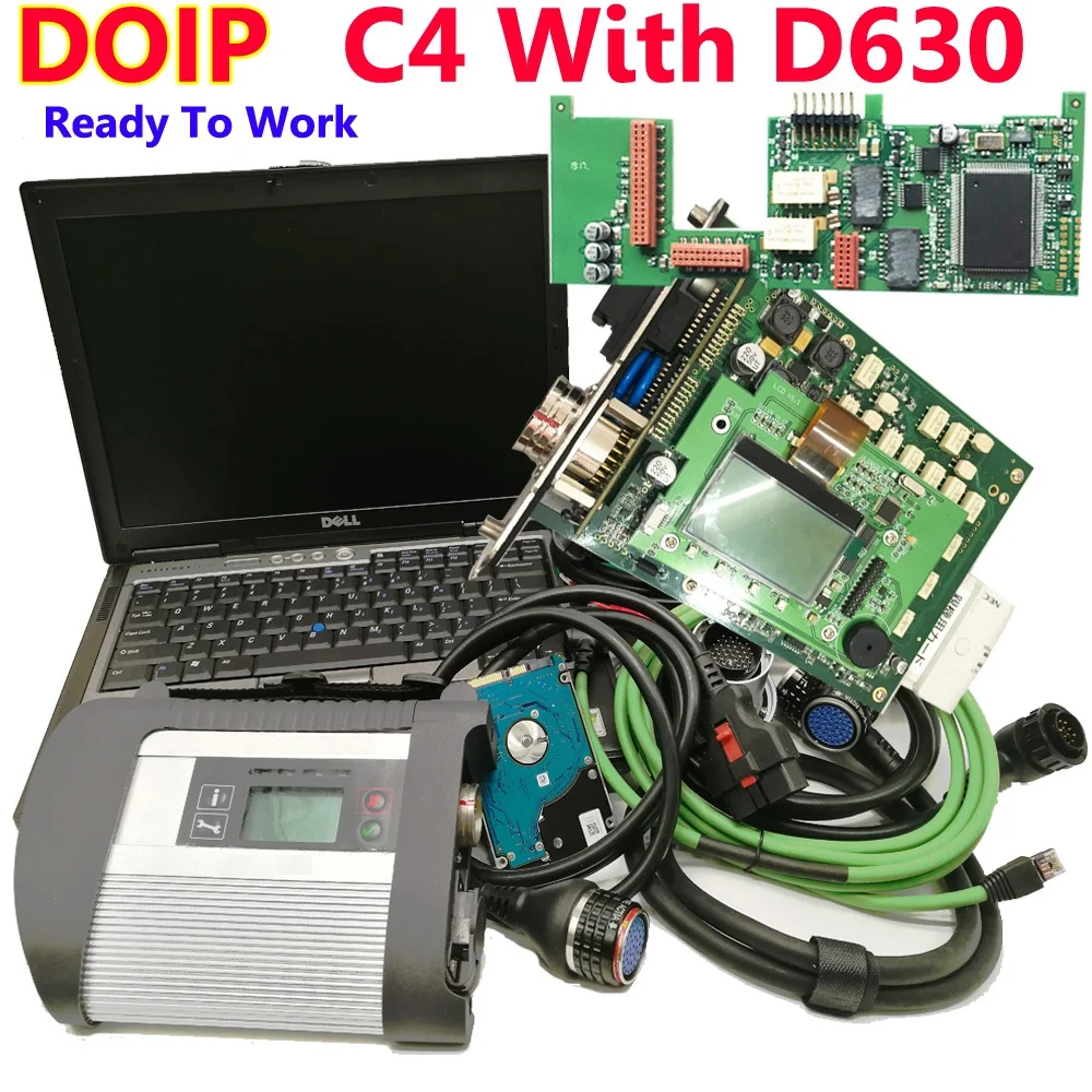 

DOIP MB STAR C4 SD Connect Compact C4 with laptop D630 For Car truck Software 2023.06 C4 Multiplexer With WIFI Diagnostic Tool