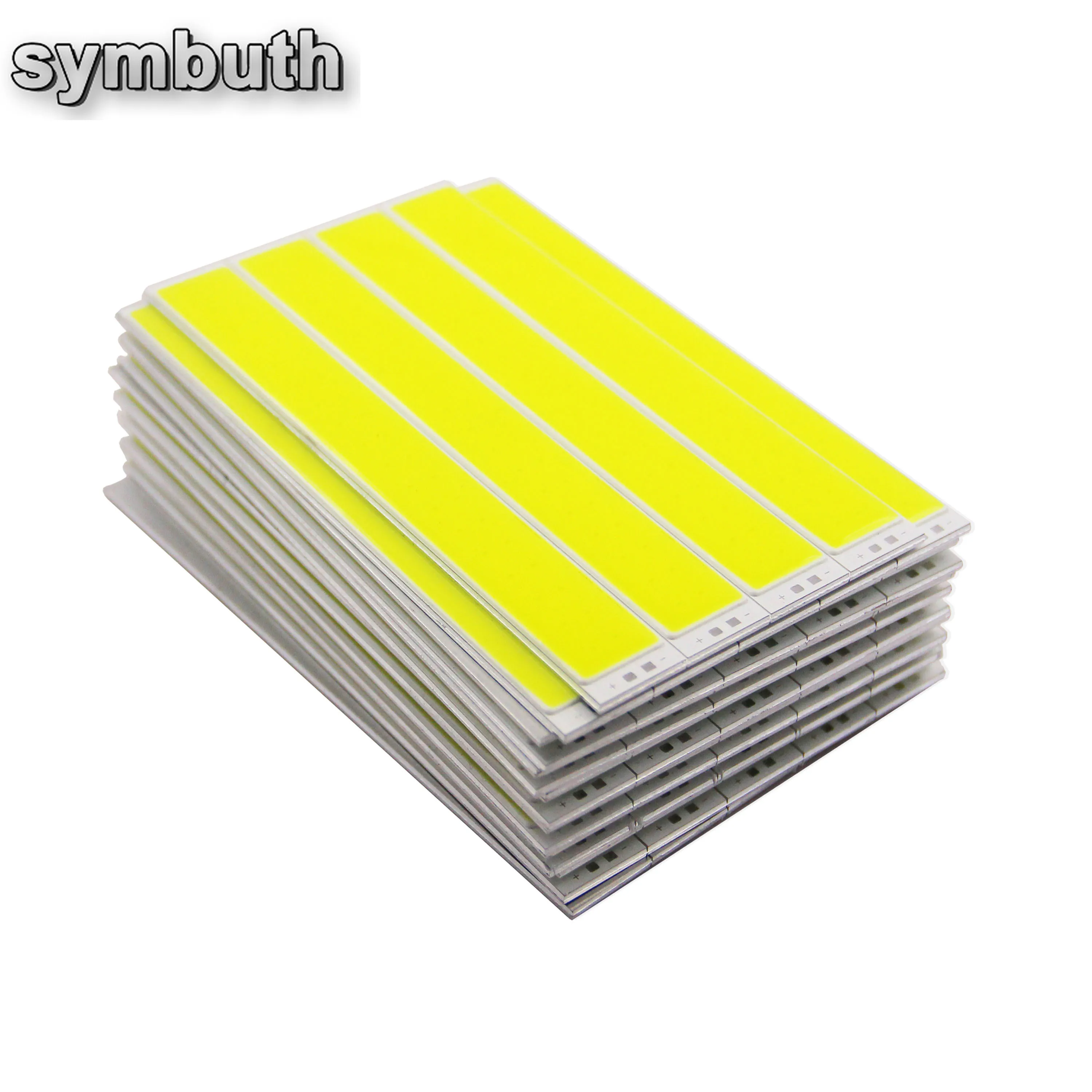 DC 9V 10W LED COB STRIP Bar Light Source 138x19mm Bulb Cold White 6500k 1000LM for DIY Lamp