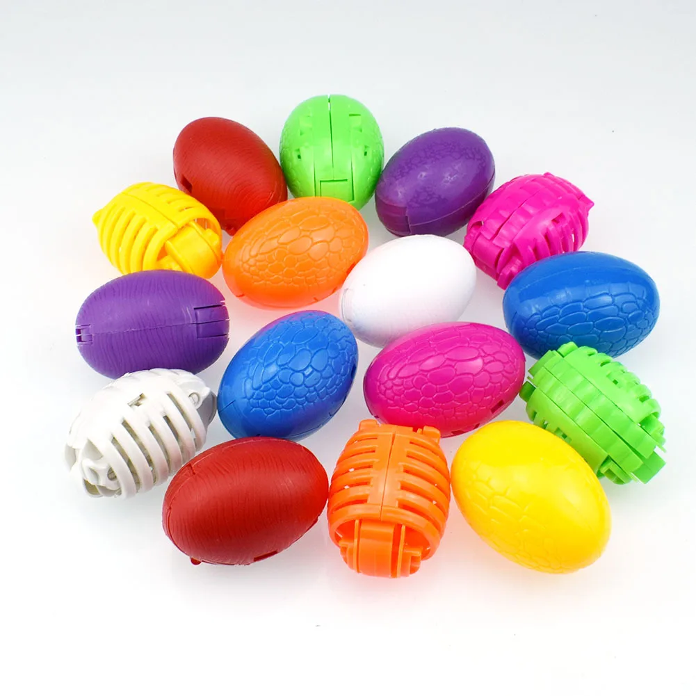 New Color Deformed Dinosaur Egg Elephant Double-headed Dragon Tyrannosaurus Animal Deformed Egg Toy Boy Action Deformation Model