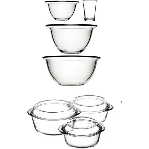 Pasabahce Successively The Preparation-the Pyrex Cookware Set