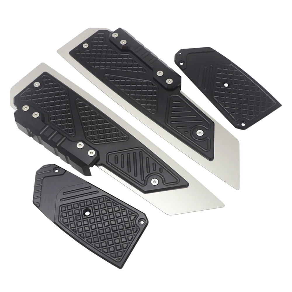 Motorcycle Accessories For Honda Forza300 MF13 FORZA 300 125 250 2018 2019 2020 CNC Footrest Footpad Pedal Plate Parts