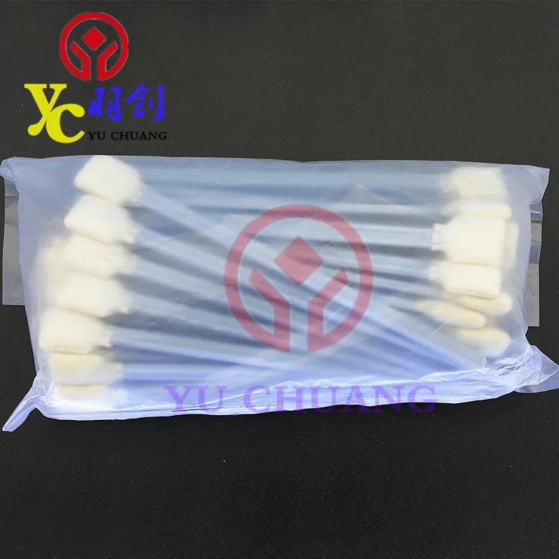 23cm Square Foam Cleaning Sticks for Roland/Epson/Mimaki Solvent Inkjet Printer Cleaning Sticks for Printhead/Optical Equipment