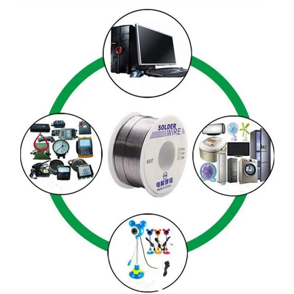 Solder Wire 1.0mm/0.8mm  Flux Rosin Core Weldring Tin Lead  weilding wire