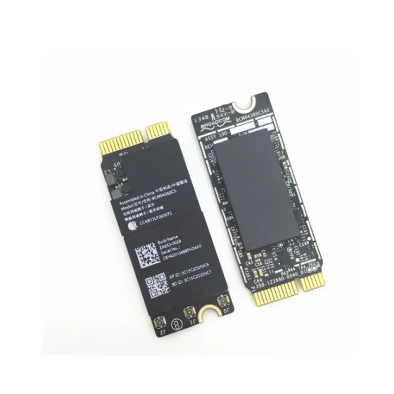 Broadcom BCM94360CS BCM94360CSAX karta Wifi 802.11ac dla A1425 A1502 A1398 Bluetooth 4.0 2.4G 5G