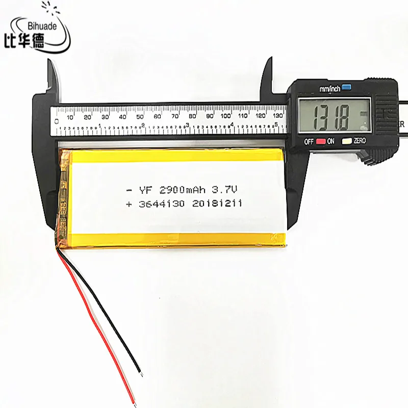良いqulityリットルエネルギーバッテリー 3.7v、 2900mah 3644130 ポリマーリチウムイオン/リチウムイオン電池銀行、gps、mp3 、mp4