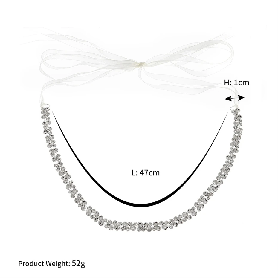 Efily Luxury Thin Rhinestone Bridal Belt Ribbon Women Crystal Bright Party Belt Sash Wedding Accessories Dress Bridesmaid Gift