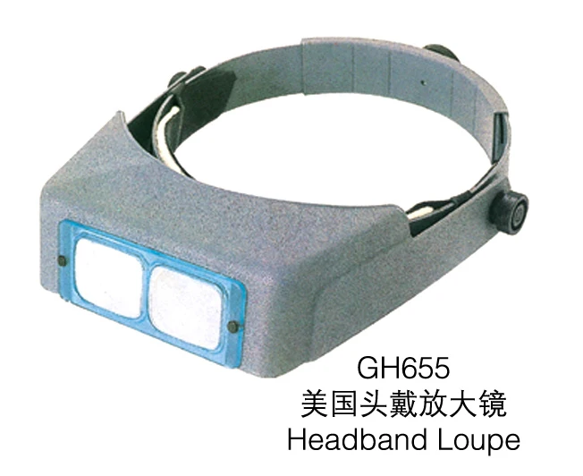 Goldsmith   GH655 Head Wearing Magnifier For Jewelry Tools, Head Magnifier Jewellers Lense  factory price