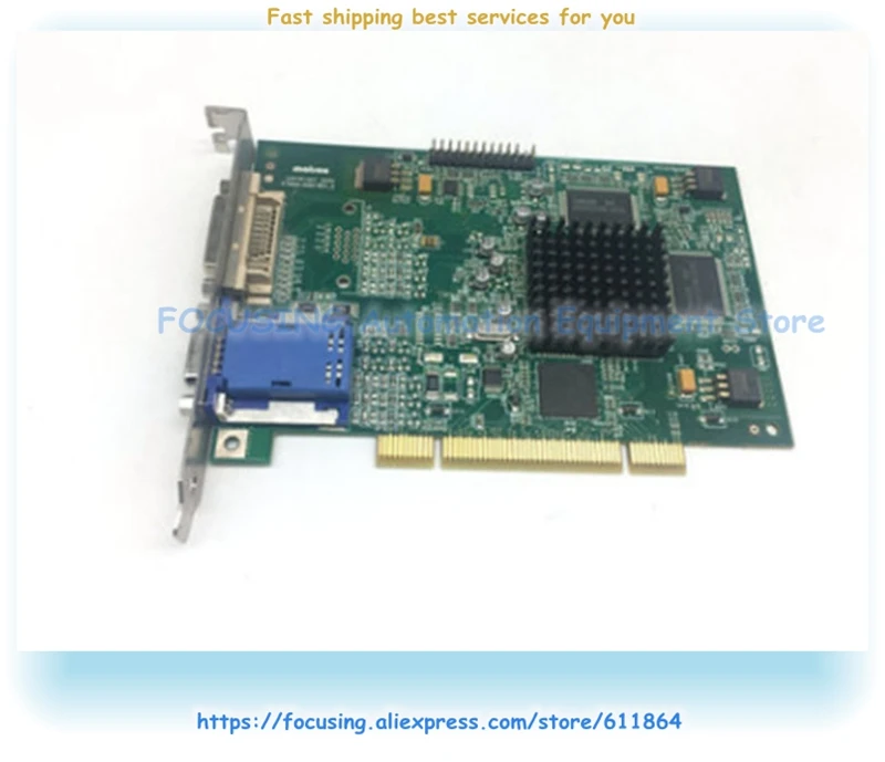 Imagem -02 - Matrox G450 G45fmdvp32db F70030301 Pci Dvi Testado 7003-0301