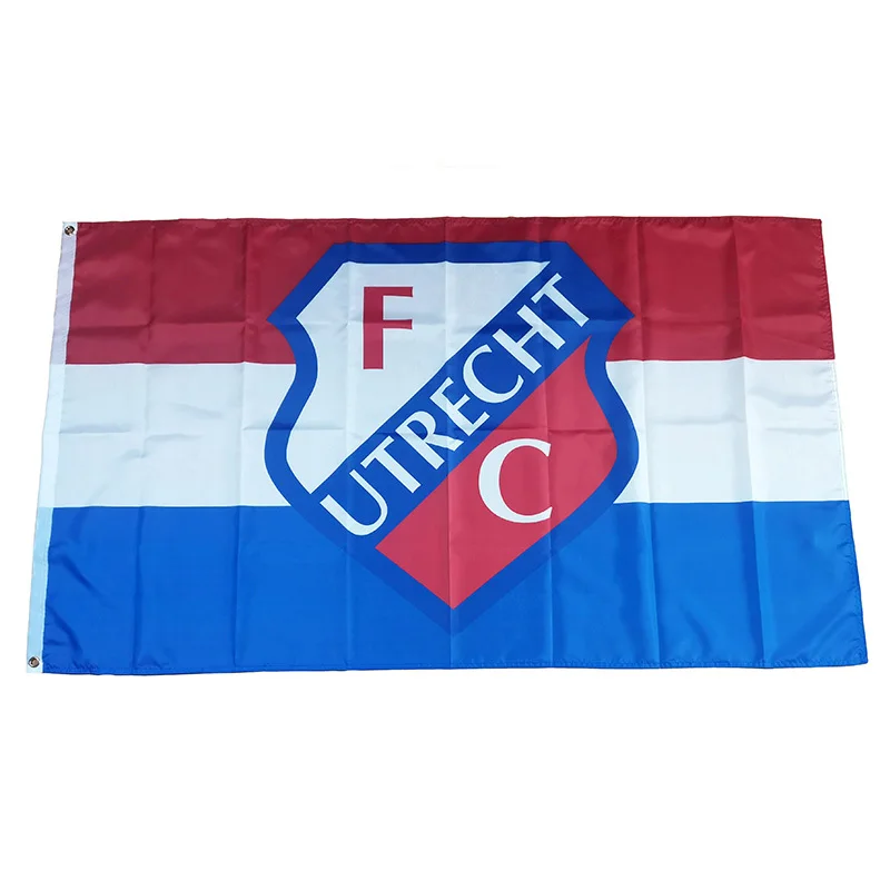 Holland FC Utrecht Flag 60x90cm 90x150cm Decoration Banner for Home and Garden