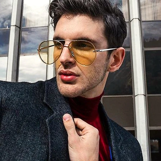 2019 Men Fashion Pilot Sunglasses Luxury Trend Designer Sun Glasses Newest Aviation Shades AliExpress