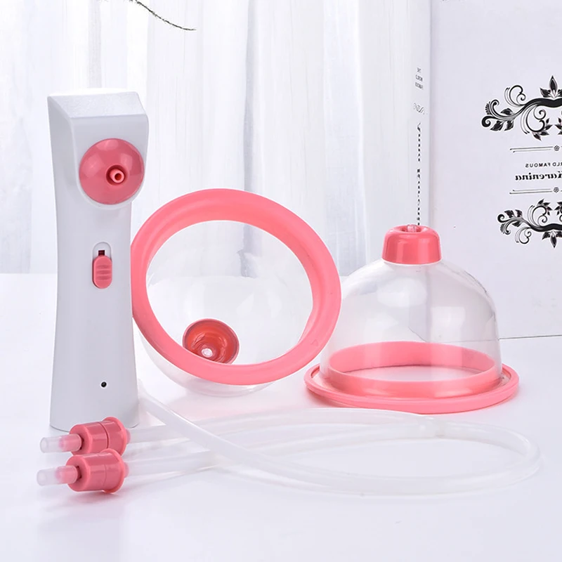 Electric Chest Massage Enhancement Instrument Single Double Vacuum Pump Cup Breast Enlargement and Firming Instrument