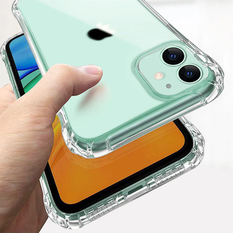 Luxury Shockproof Transparent Case For Samsung Galaxy A5 A7 A9 J2 J8 2018 Cases Samsung A6 A8 J4 J6 Plus 2018 Phone Case Cover
