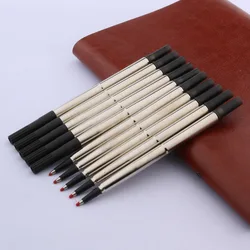 metal Rolleball Pen ink Refills 10PC blue 0r 10PC black High Quality 0.5mm Stationery Office school supplies