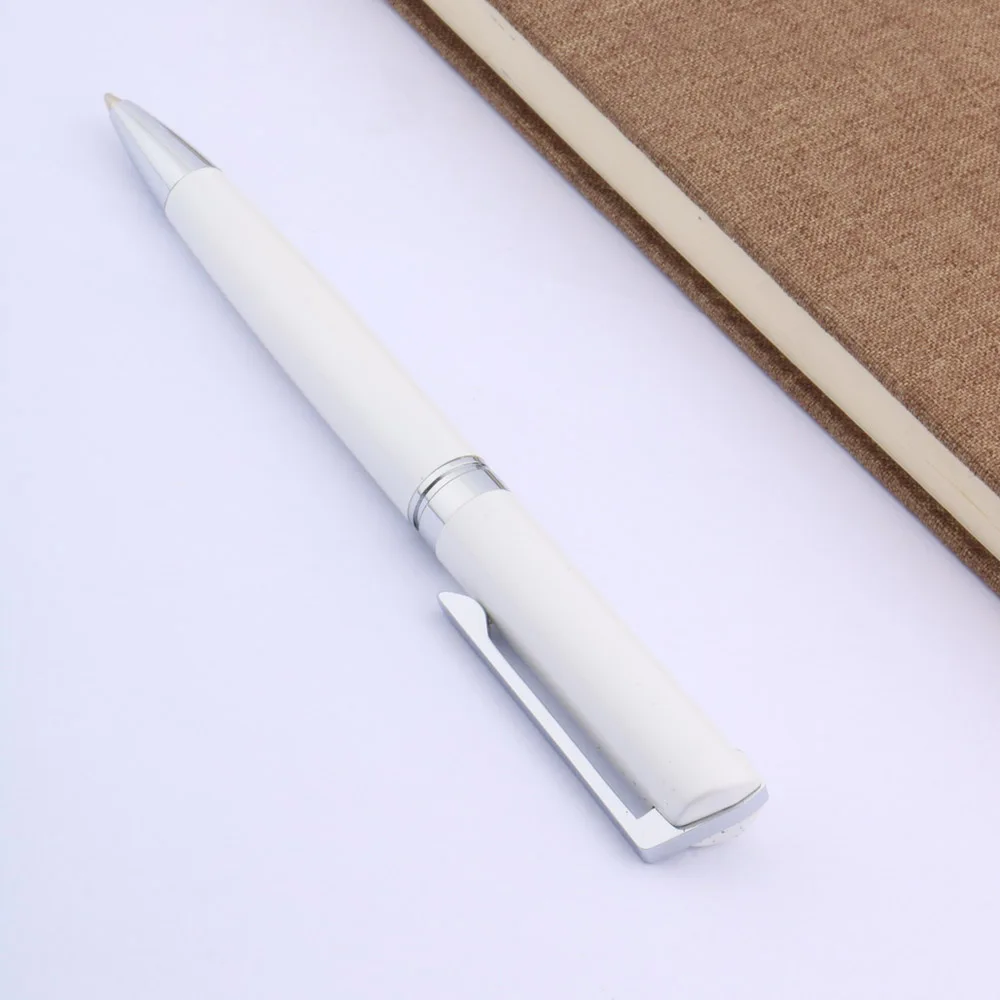 Milky white Baoer Straight pen holder Ballpoint pen School Student Office Gifts Stationery