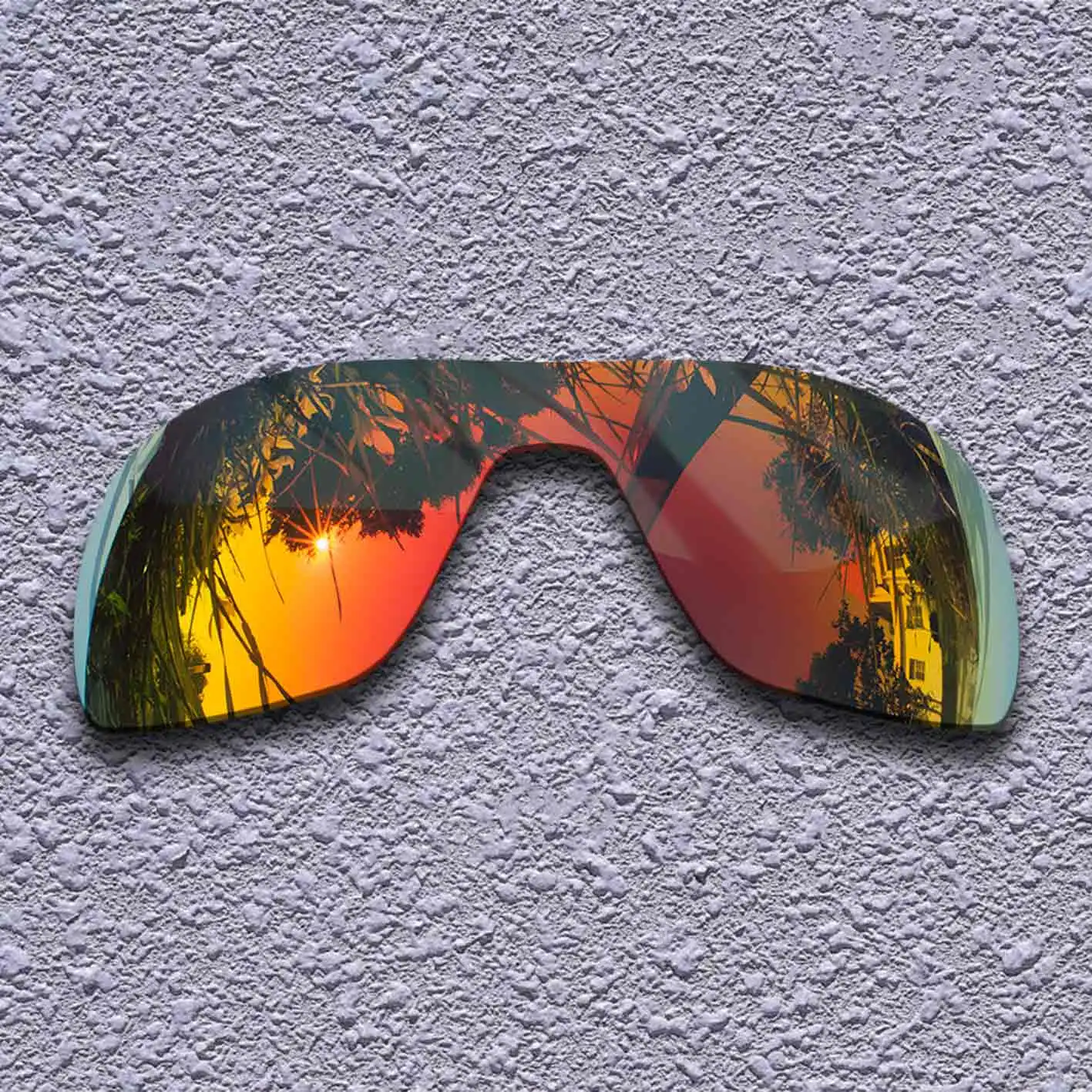 Fire Red Polarized Replacement Lenses for TURBINE ROTOR Sunglasses