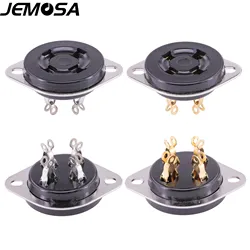 4Pins Tube Socket U4A Ceramic Tube Socket Valve Base GZS4-F For 2A3 300B 811 274A 572B Vacuum Tube Amplifier Audio Vintage HIFI