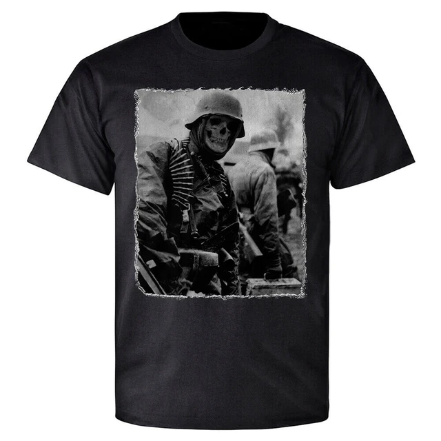 Almanya belcika Ardennes 1944 alman asker Wehrmacht T Shirt. Yaz pamuk k sa kollu o boyun erkek T Shirt yeni AliExpress