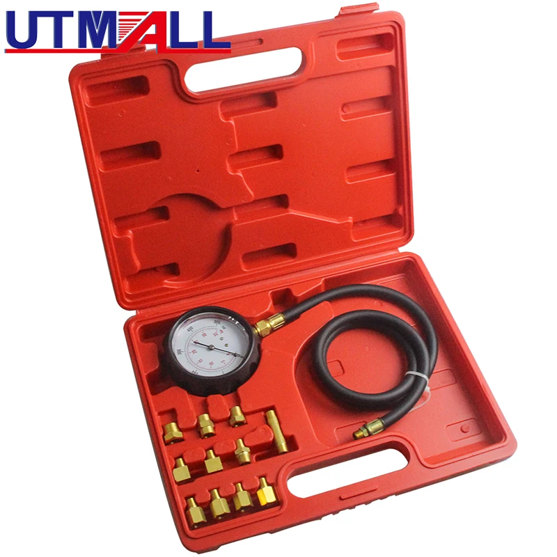 

TU-11A Transmission Engine Oil Pressure Tester Kit Oil Pressure Gauge Diesel Petrol Garage Tool