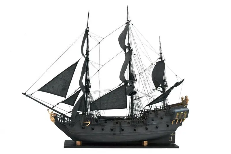 ZHL The black Pearl Golden version 2021 wood model ship kit 31 inch Include Detailed English manuals