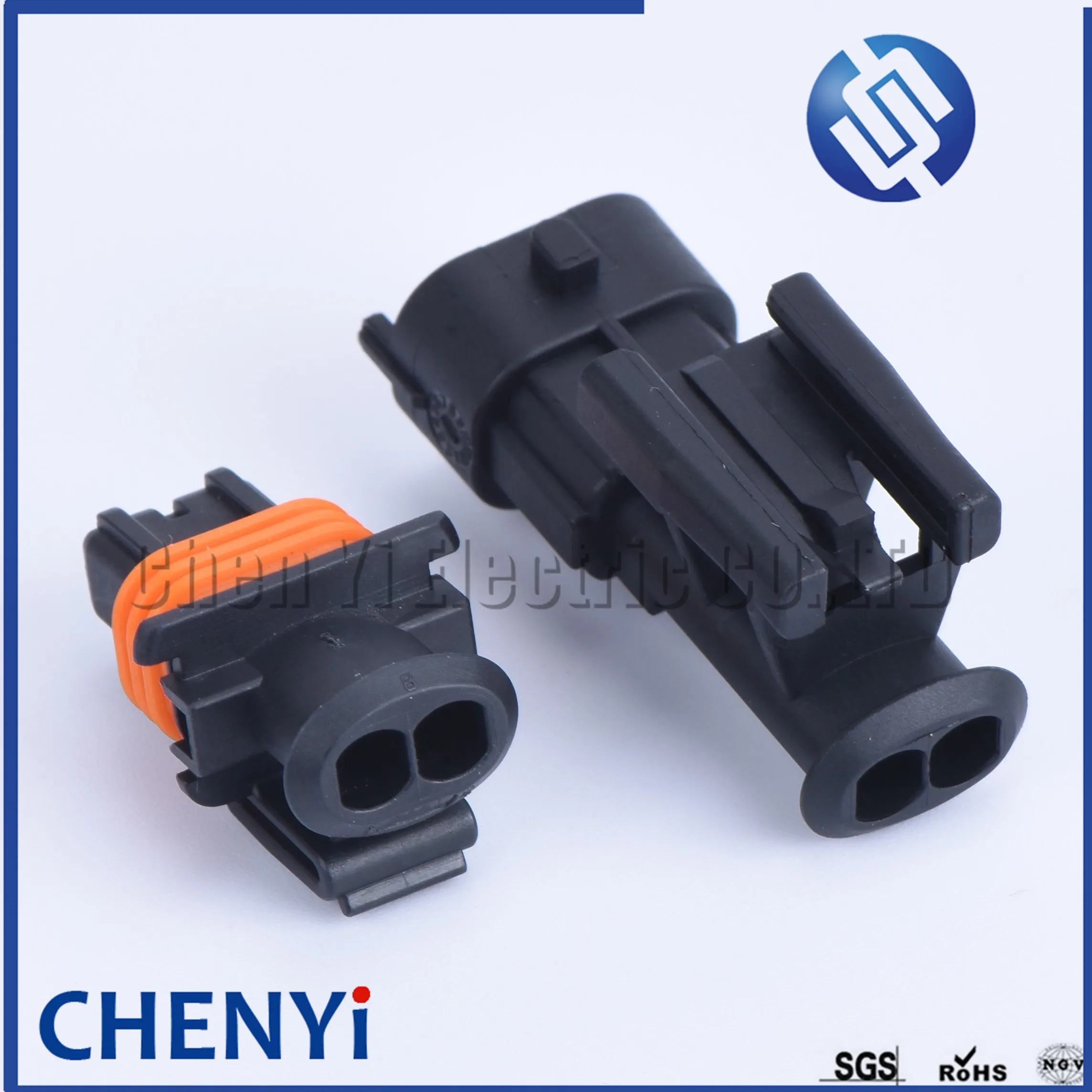 1 set 2 Pin 1928404072 1928403137 Male or Female Common Rail Diesel Injector Plug Automotive Connector