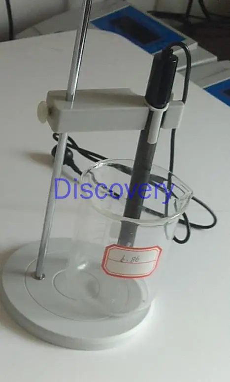 Staffa per elettrodi Mobile multifunzionale adatta per misuratore di acidità da laboratorio, misuratore di PH, misuratore di conducibilità