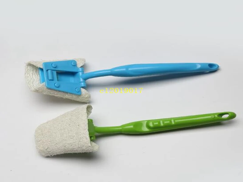 Long handle non-greasy kitchen loofah cleaner brush