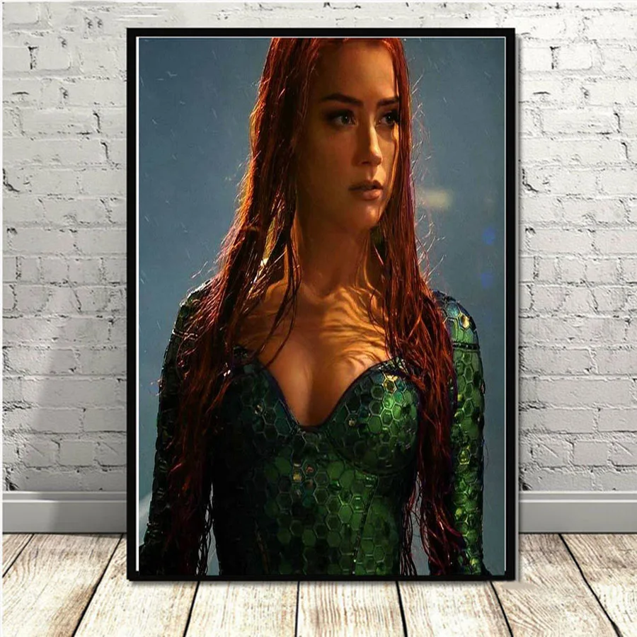 5D DIY pełny kwadrat/okrągły diamentowy obraz film plakat Aquaman 3D haft Cross Stitch Rhinestone mozaika do dekoracji domu