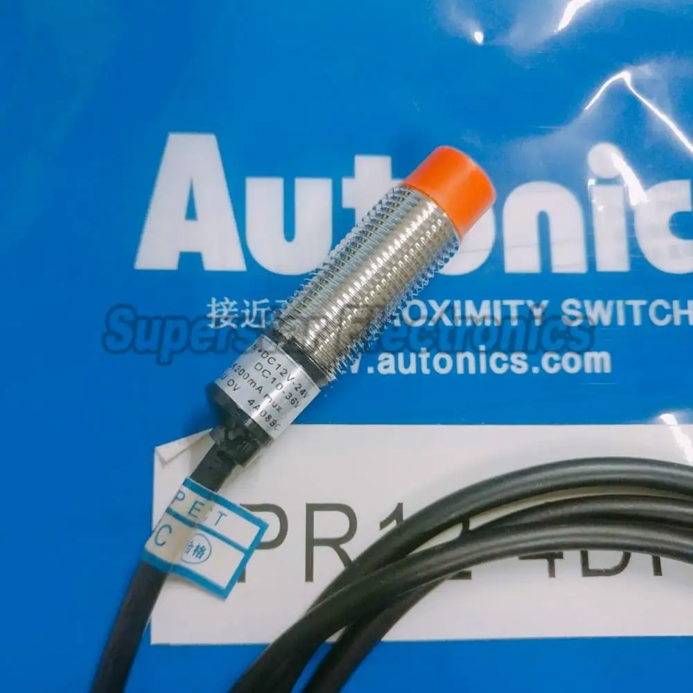 Autonics M12 Nenhum Sensor Interruptor de Proximidade Novo Peças Lote Pr124dp