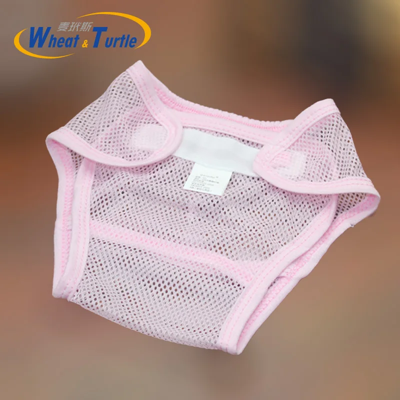 Mother Kids Baby Bare Cloth Diapers Unisex diapers Reusable Washable Mes Newborn Summer Breathable
