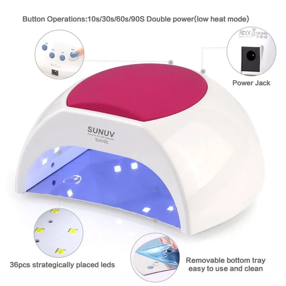 Professional 48W Nail Dryer Machine Led UV Lamp 33 LEDs SUN2C Infrared Sensor Nail Equipment For Curing Nail Gel Polish Manicure