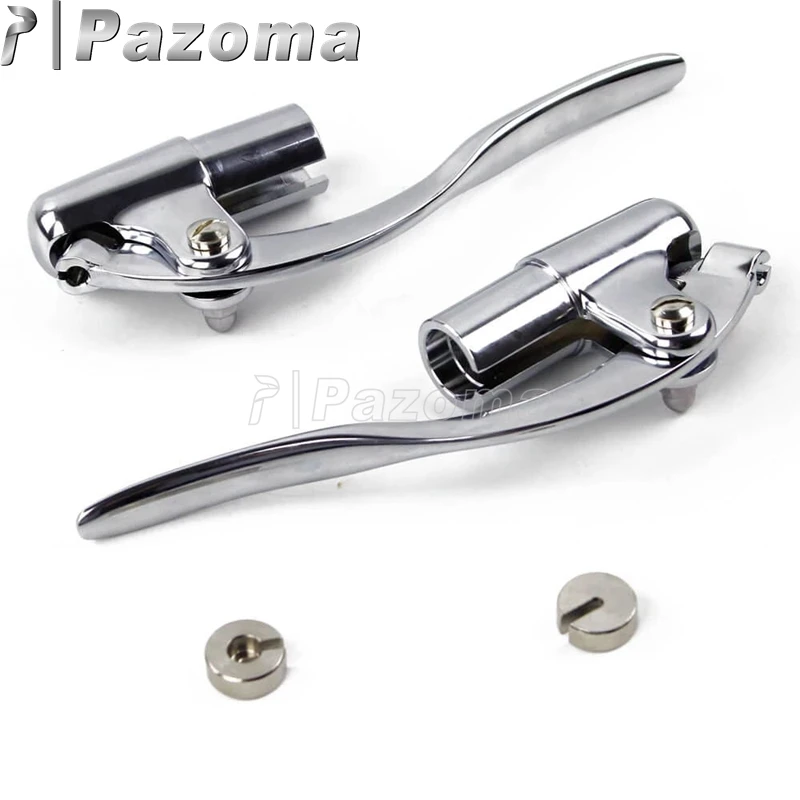 Motorcycle Bar End Control Lever Inverted Brake Clutch Levers for 1\