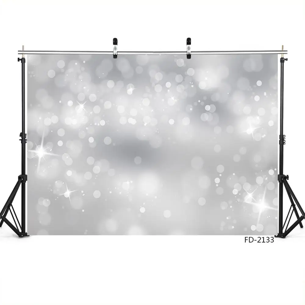 Dreamy Star Glitter Polka Dot Geburtstag Party Porträt Bokeh Hintergrund Für Baby Dusche Fotografie Hintergrund Foto Studio Requisiten