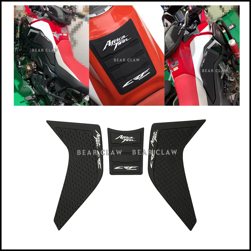 

High quality Motorcycle Tank Traction Side Pad Gas Fuel Knee Grip Decal For Honda CRF1000L