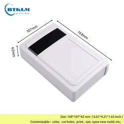 Electronics outlet case Wall mounting plastic box enclosure diy junction box abs plastic box electronic project 168*107*42mm