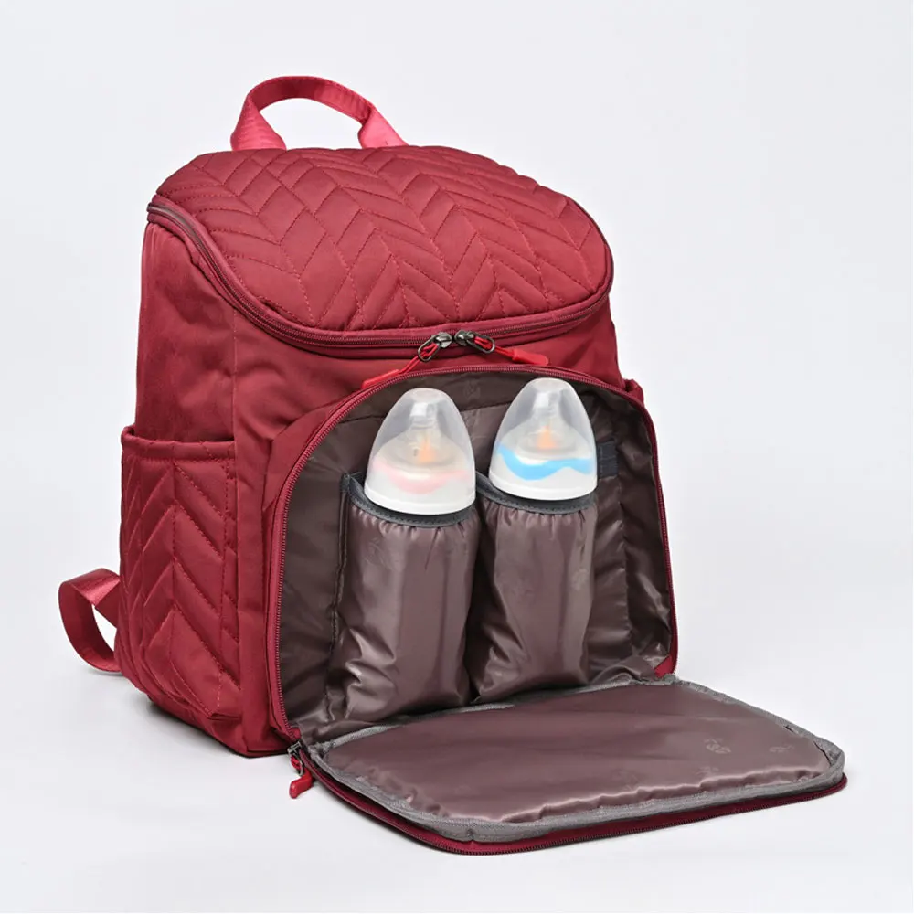 Sac à couches imperméable pour nouveau-né, accessoire de maternité pour maman, sac à dos de voyage pour bébé, organisateur de couches, sac d'allaitement pour poussette de bébé