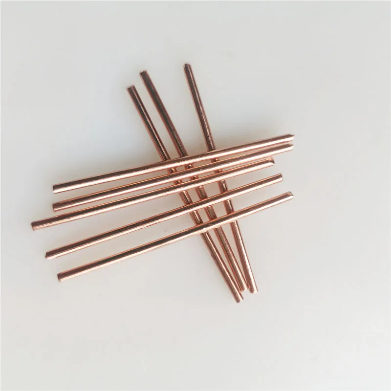 8pieces Spot Welding Pin Alumina Copper Material Welding Feet Needle 1.5x 100mm welding accessories Welder