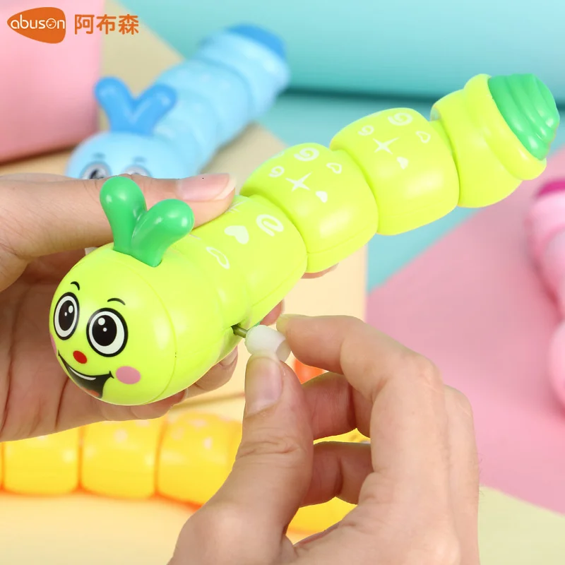 Baby Funny Kids Toys Spring Clockwork Toy Mini Pull Back Jumping Frog/Dog/Lion Wind Up Toys For Children Boys