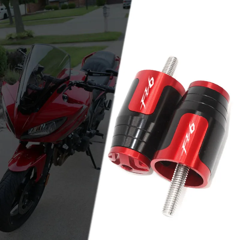 22mm Motorcycle Handlebar Grips End Handle Bar Cap End Plug Fit For FZ6 FAZER FAZER600 FZ6S FZ6N FZ6S2 FZ6R S2 SJ6S FZ600